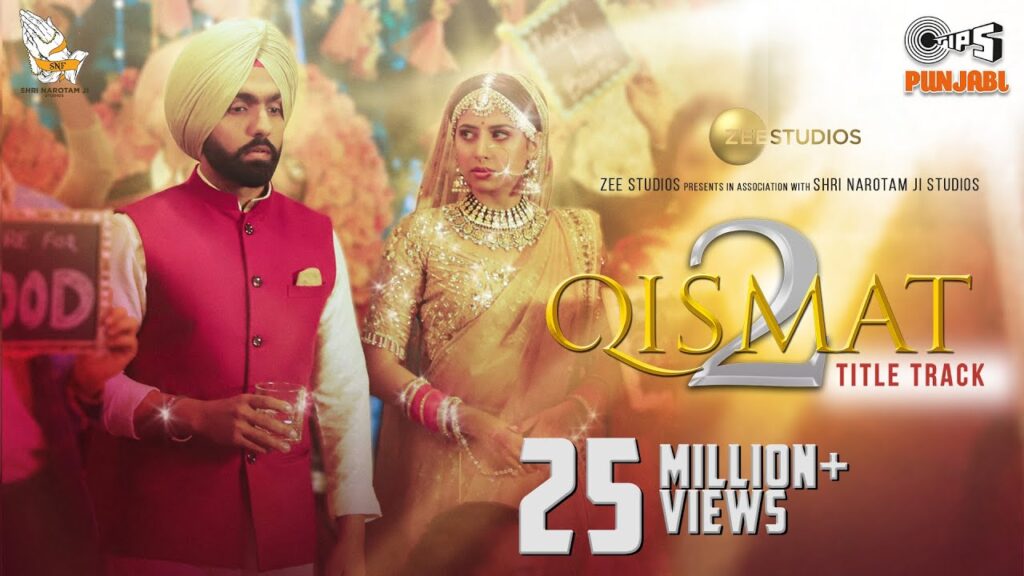 Qismat 2 Title Track Lyrics in Punjabi